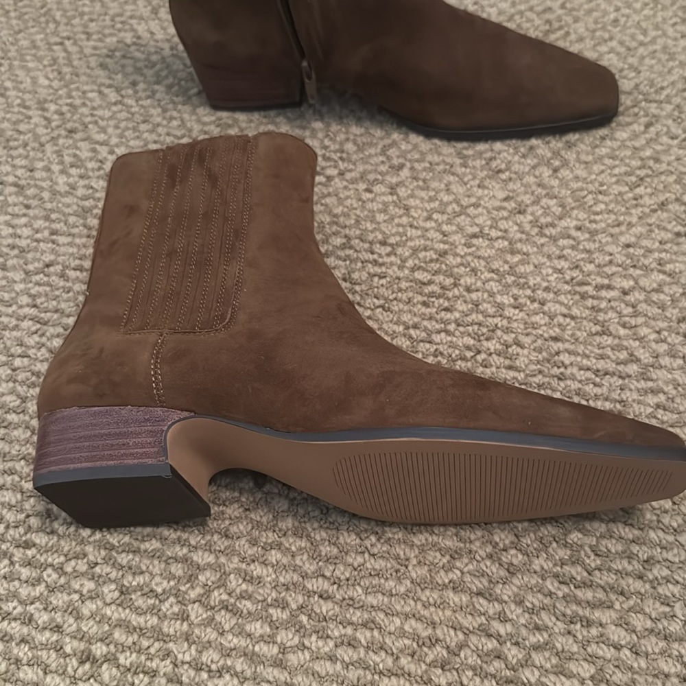 Women's Brown Suede Ankle Boots